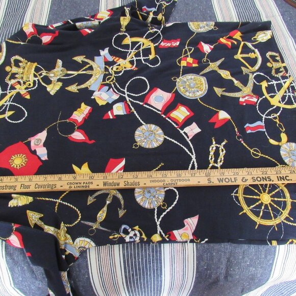 NWT TALBOTS Nautical Print Top Plus Size 1X - Picture 9 of 13